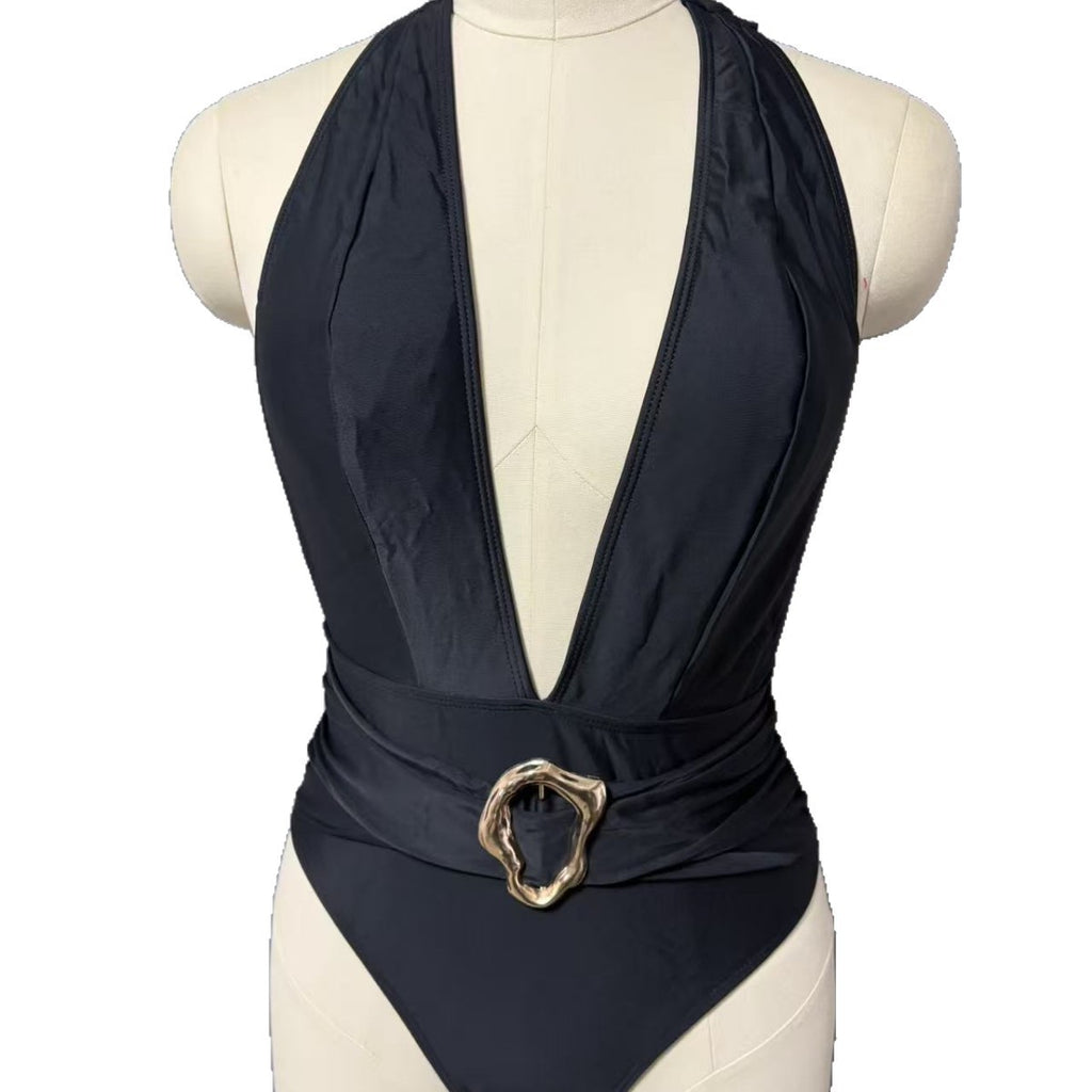 Tight fitting bikini one-piece bikini