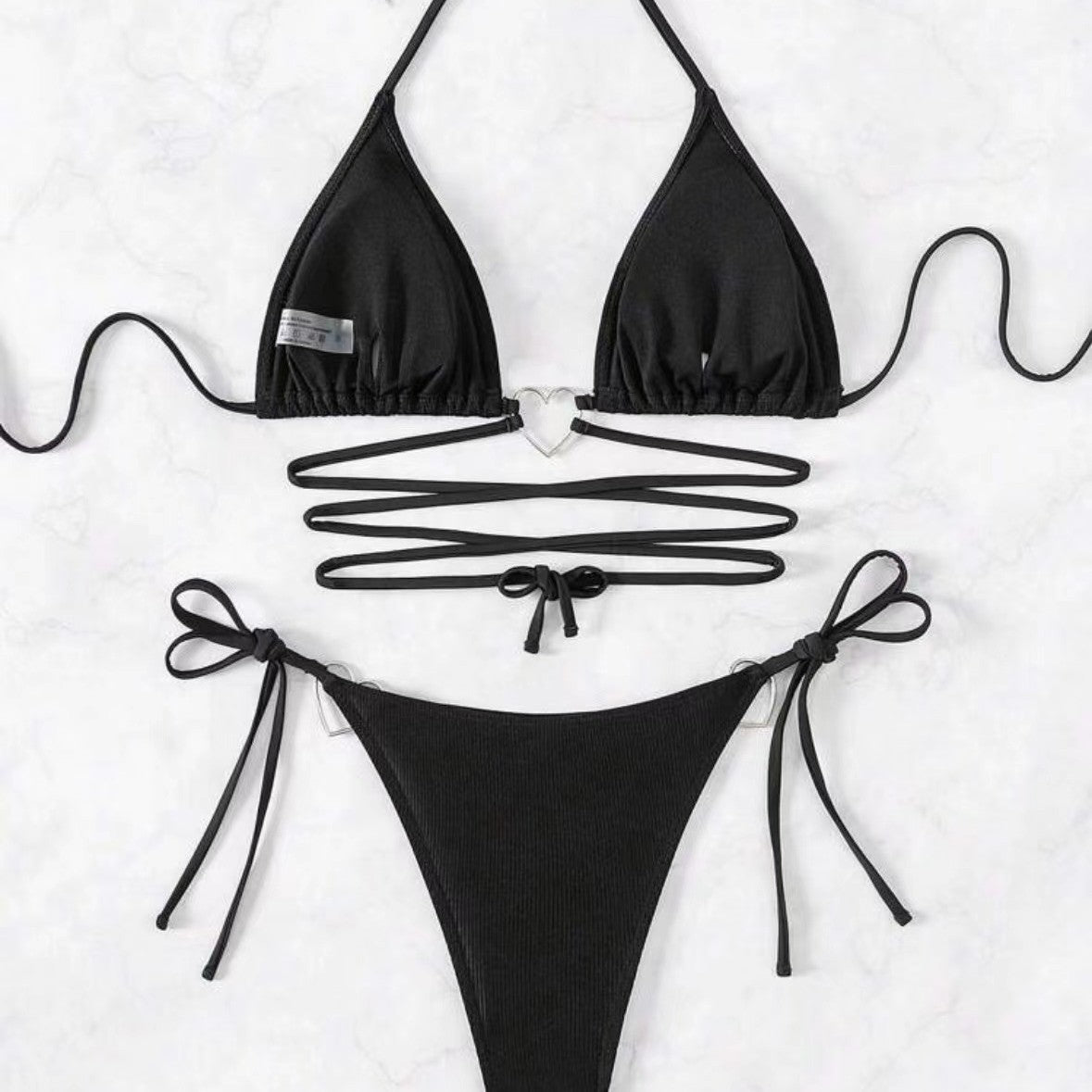 Split sexy bikini swimsuit women's swimsuit