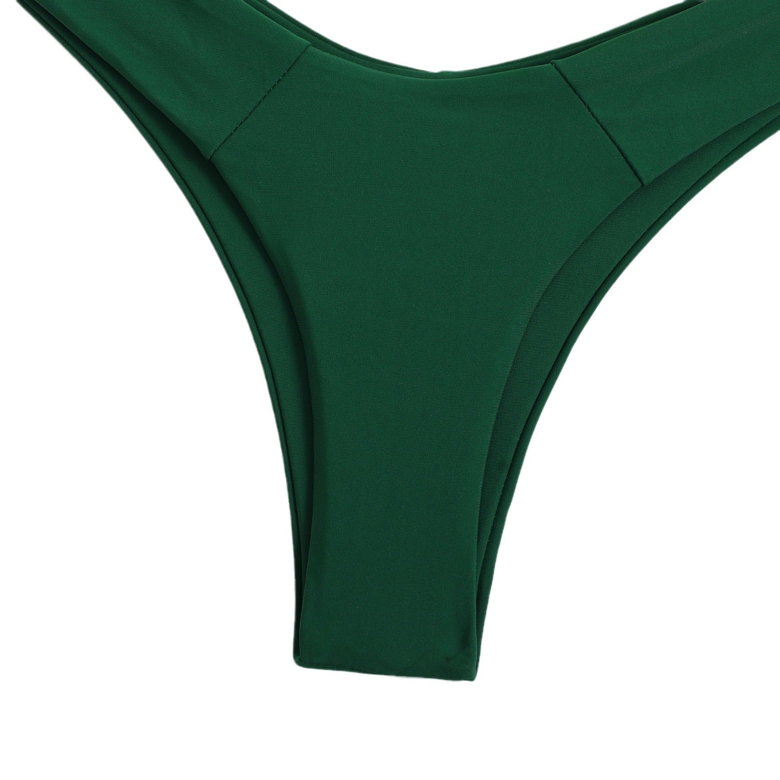 High-Waisted Two-Piece Bikini Swimwear with Single Shoulder Design for Beach Wear