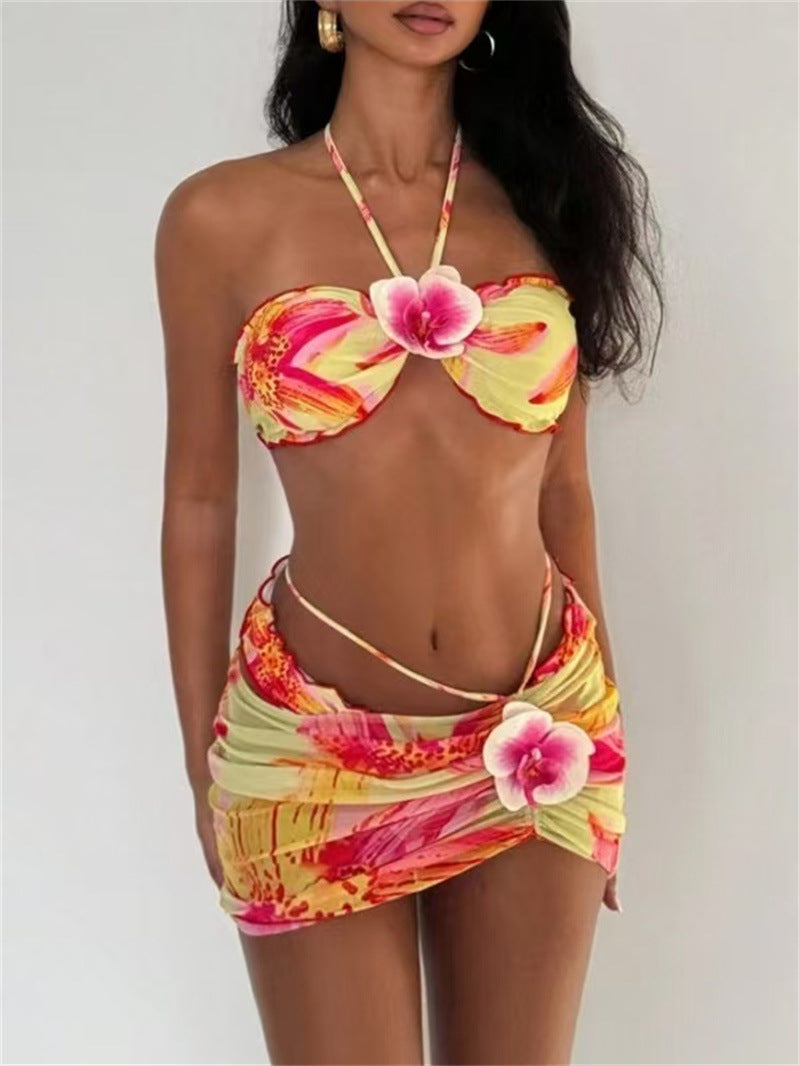 Sexy Printed Bikini Set for Women