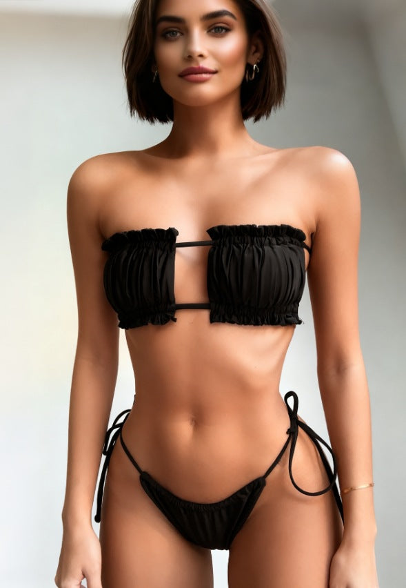 Swimsuit Women's Sexy Strappy Bikini Set Beach Vacation Bikini Swimwear