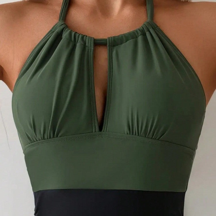 Color blocking bikini