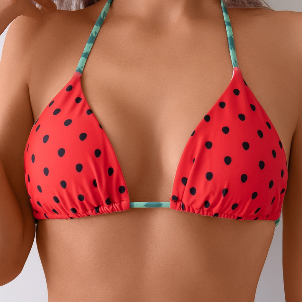 Backless Strappy Bikini Swimwear Bikini